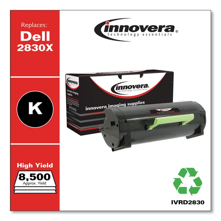INNOVERA Remanufactured Black High-Yield Toner, Replacement for 593-BBYO, 8,500 Page-Yield (IVRD2830) thumbnail 2