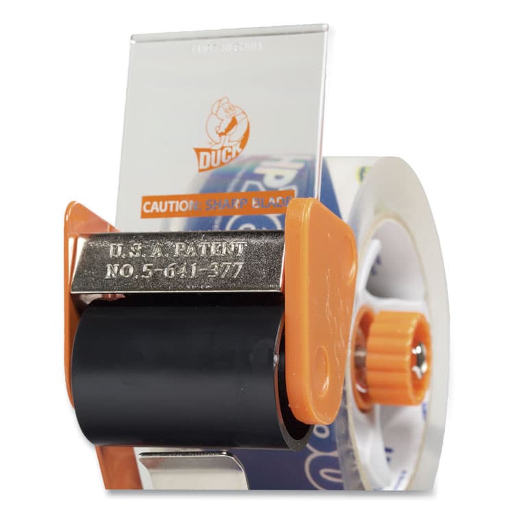 SHURTAPE TECHNOLOGIES Bladesafe Antimicrobial Tape Gun with One Roll of Tape, 3" Core, For Rolls Up to 2" x 60 yds, Orange (DUC1078566) thumbnail 3