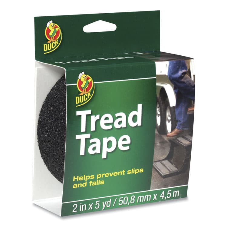 SHURTAPE TECHNOLOGIES Tread Tape, 2" x 5 yds, 3" Core, Black (DUC1027475)
