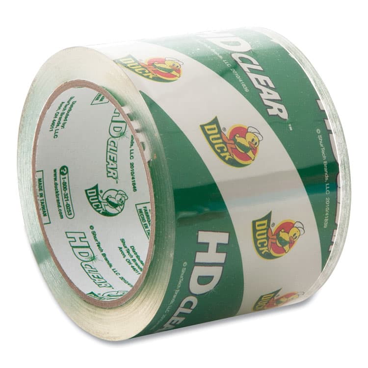SHURTAPE TECHNOLOGIES Heavy-Duty Carton Packaging Tape, 3" Core, 3" x 54.6 yds, Clear, 6/Pack (DUC0007496) thumbnail 2