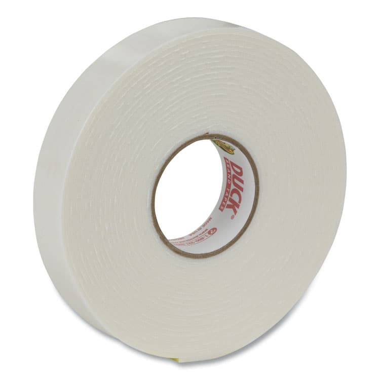 SHURTAPE TECHNOLOGIES Double-Stick Foam Mounting Tape, Permanent, Holds Up to 2 lb, 0.75" x 15 ft, White (DUCHU156) thumbnail 2
