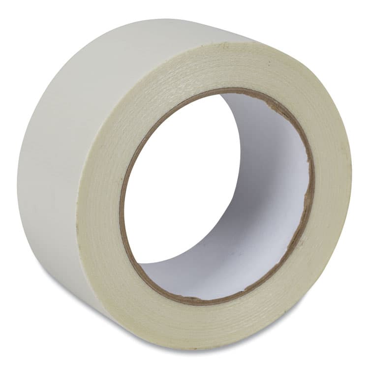 SHURTAPE TECHNOLOGIES Carpet Tape, 3" Core, 1.88" x 75 ft, White (DUC442062) thumbnail 2