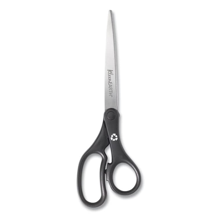 ACME UNITED CORPORATION KleenEarth Basic Plastic Handle Scissors, 9" Long, 4.25" Cut Length, Straight Black Handle (ACM15586) thumbnail 2