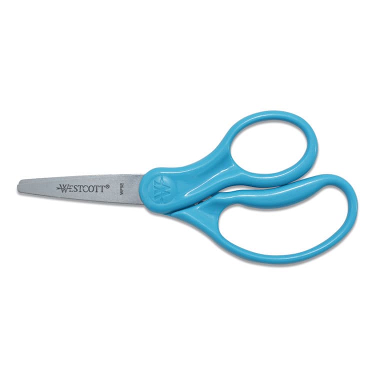 ACME UNITED CORPORATION For Kids Scissors, Pointed Tip, 5" Long, 1.75" Cut Length, Straight Handle, Randomly Assorted Handle Color (ACM13131) thumbnail 3