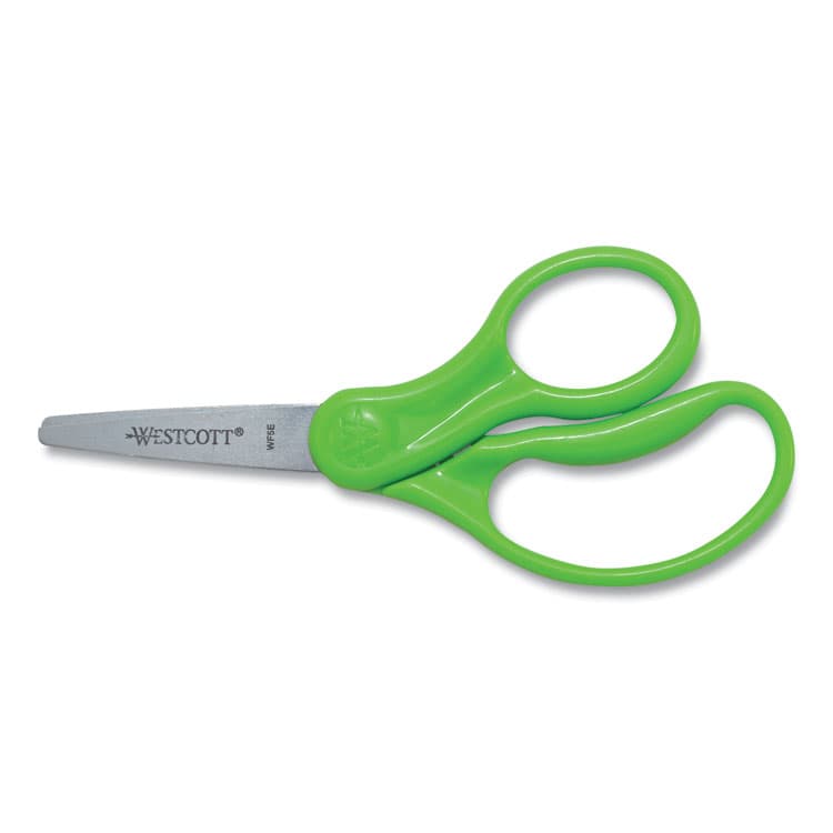 ACME UNITED CORPORATION For Kids Scissors, Pointed Tip, 5" Long, 1.75" Cut Length, Straight Handle, Randomly Assorted Handle Color (ACM13131) thumbnail 4