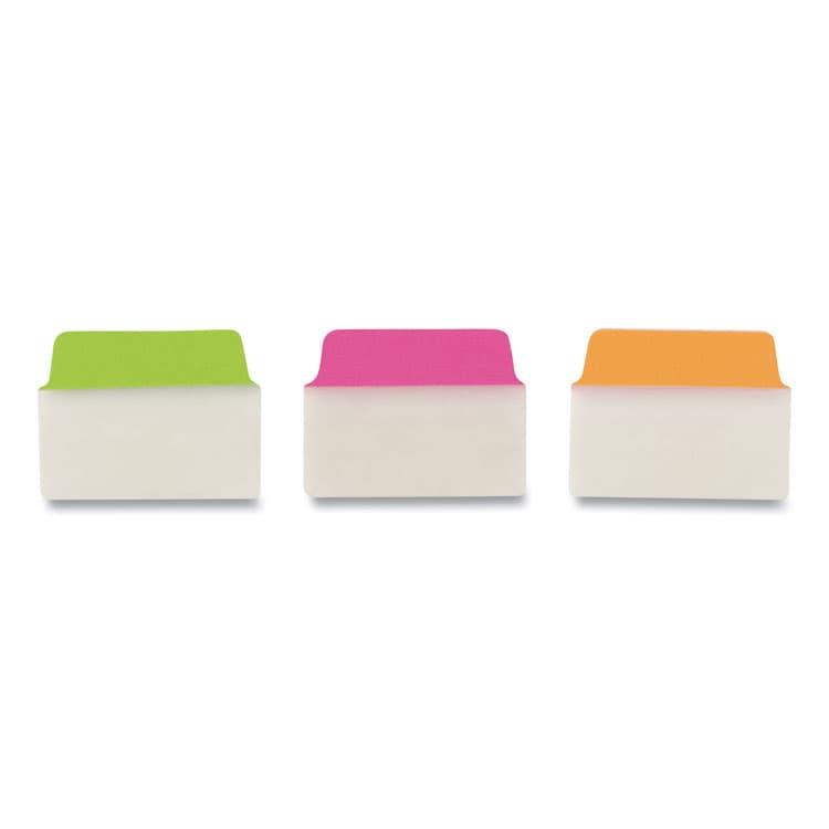 AVERY PRODUCTS CORPORATION Ultra Tabs Repositionable Tabs, Standard: 2" x 1.5", 1/5-Cut, Assorted Neon Colors, 24/Pack (AVE74753) thumbnail 3