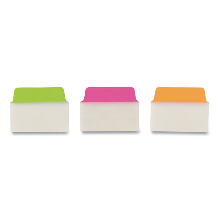 AVERY PRODUCTS CORPORATION Ultra Tabs Repositionable Tabs, Standard: 2" x 1.5", 1/5-Cut, Assorted Neon Colors, 48/Pack (AVE74756) thumbnail 3