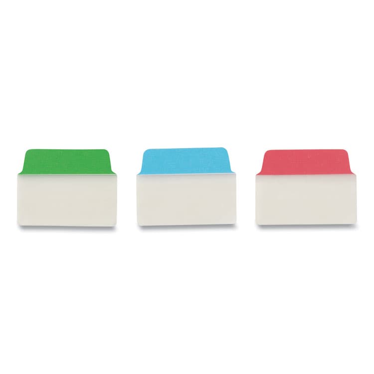 AVERY PRODUCTS CORPORATION Ultra Tabs Repositionable Tabs, Standard: 2" x 1.5", 1/5-Cut, Assorted Colors (Blue, Green and Red), 24/Pack (AVE74754) thumbnail 3