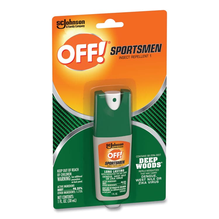 SC JOHNSON Deep Woods Sportsmen Insect Repellent, 1 oz Spray Bottle (SJN317188) thumbnail 3
