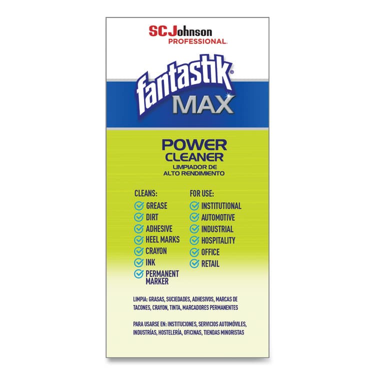 SC JOHNSON Power Cleaner, Pleasant Scent, 32 oz Spray Bottle, 8/Carton (SJN323563) thumbnail 3