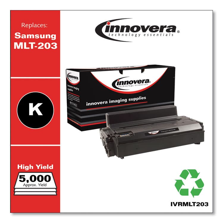 INNOVERA Remanufactured Black Toner, Replacement for MLT-D203L, 5,000 Page-Yield (IVRMLT203) thumbnail 2