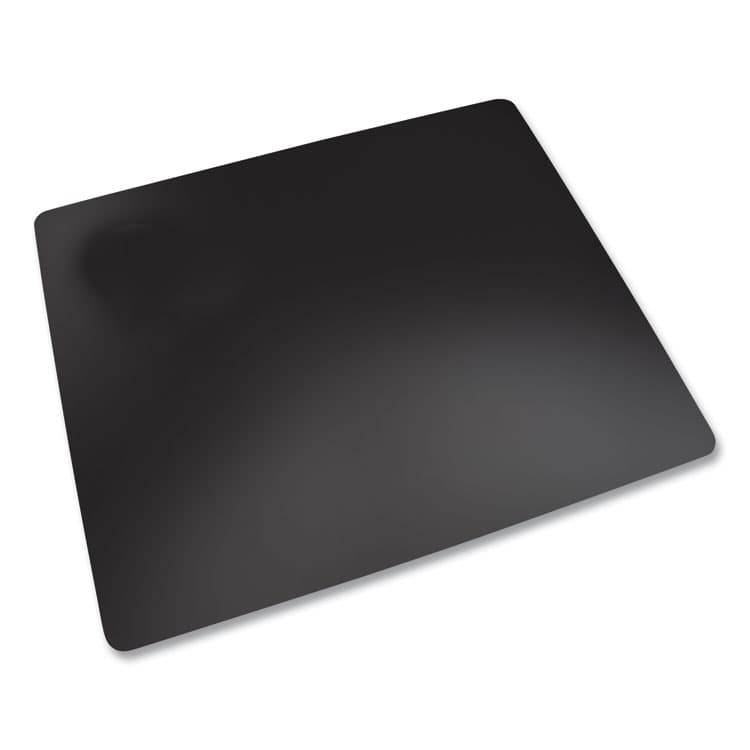 ARTISTIC LLC Rhinolin II Desk Pad with Antimicrobial Protection, 36" x 20", Black (AOPLT612MS)
