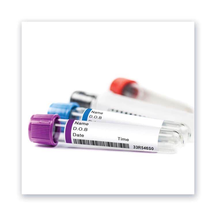 AVERY PRODUCTS CORPORATION Waterproof Address Labels with TrueBlock and Sure Feed, Laser Printers, 1 x 2.63, White, 30/Sheet, 50 Sheets/Pack (AVE5520) thumbnail 4