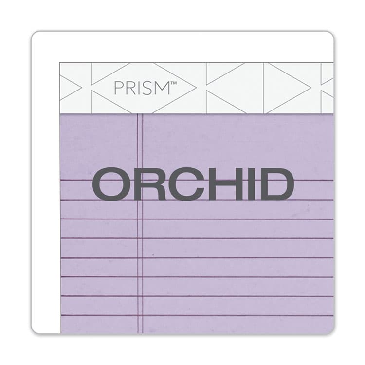 TOPS BUSINESS FORMS Prism + Colored Writing Pads, Narrow Rule, (50) Pastel Orchid 5 x 8 Sheets, 12/Pack (TOP63040) thumbnail 2
