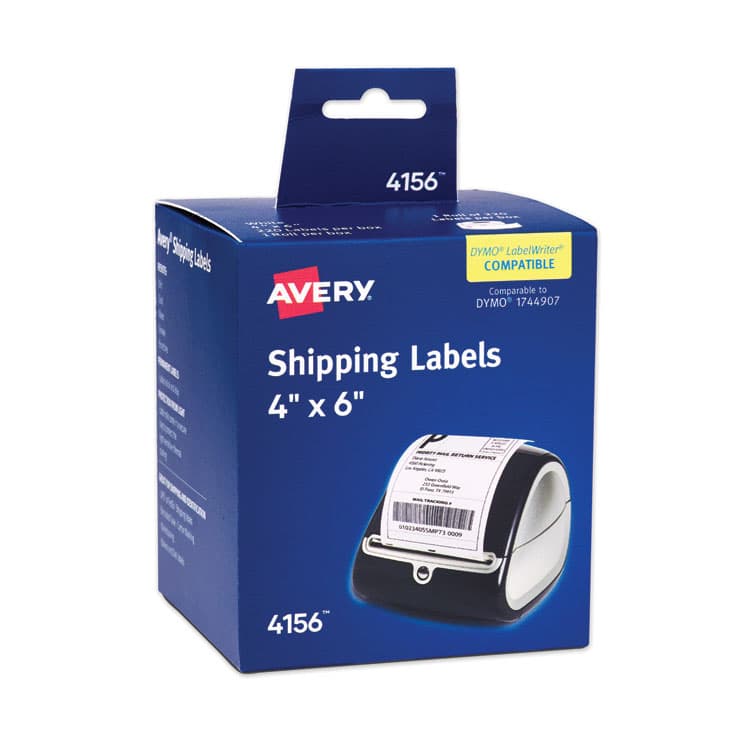 AVERY PRODUCTS CORPORATION Multipurpose Thermal Labels, 2.13 x 4, White, 140/Roll (AVE4153)