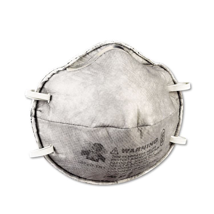 3M/COMMERCIAL TAPE DIV. R95 Particulate Respirator w/Nuisance-Level Organic Vapor Relief, One Size Fits All, 20/Box (MMM8247)