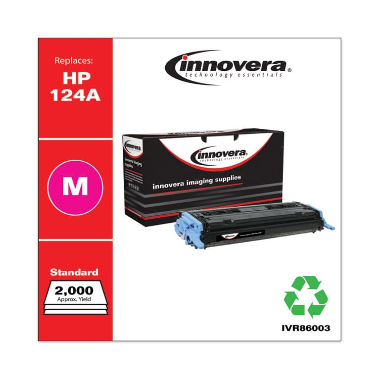 INNOVERA Remanufactured Magenta Toner, Replacement for 124A (Q6003A), 2,000 Page-Yield (IVR86003) thumbnail 2