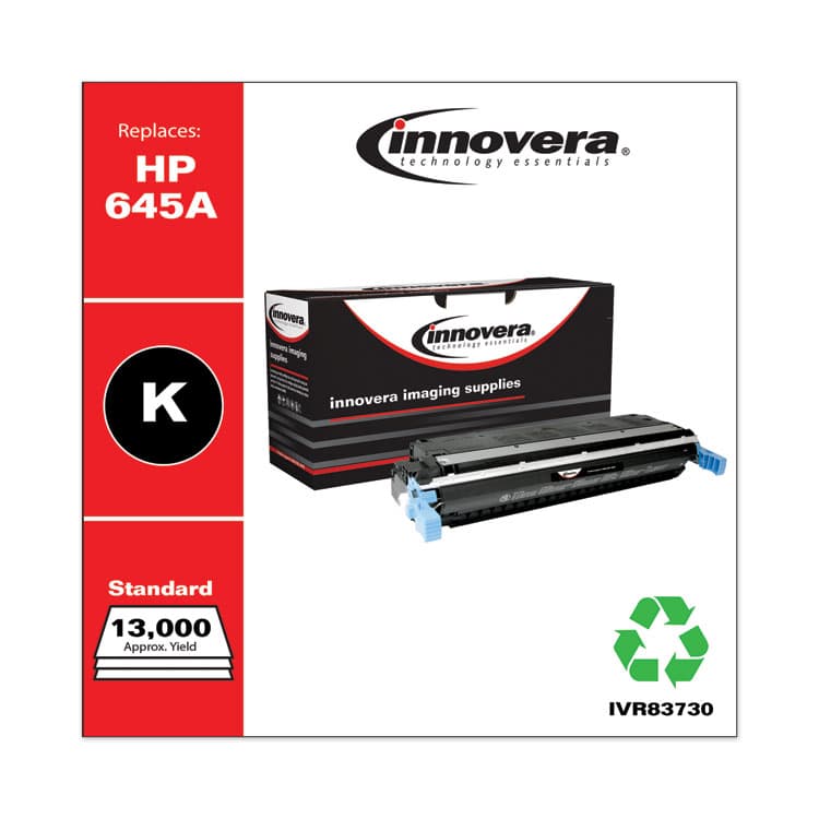 INNOVERA Remanufactured Black Toner, Replacement for 645A (C9730A), 13,000 Page-Yield (IVR83730) thumbnail 2