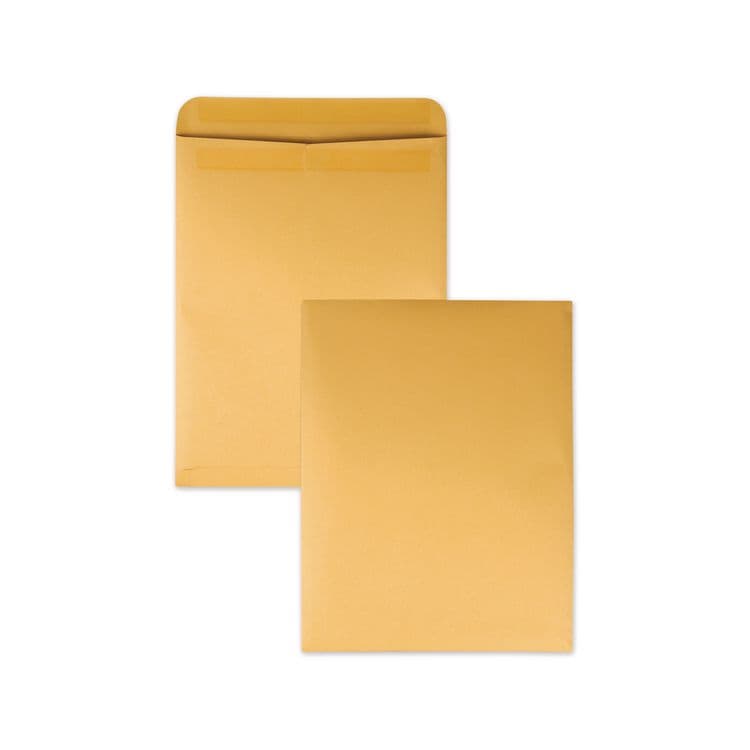 QUALITY PARK PRODUCTS Redi-Seal Catalog Envelope, #15 1/2, Cheese Blade Flap, Redi-Seal Adhesive Closure, 12 x 15.5, Brown Kraft, 250/Box (QUA44062)