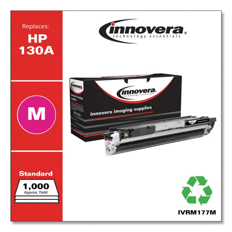 INNOVERA Remanufactured Magenta Toner, Replacement for 130A (CF353A), 1,000 Page-Yield (IVRM177M) thumbnail 2