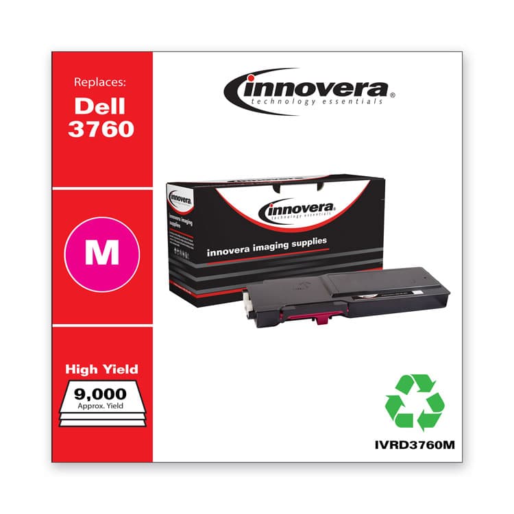 INNOVERA Remanufactured Magenta Toner, Replacement for 331-8431, 9,000 Page-Yield (IVRD3760M) thumbnail 2