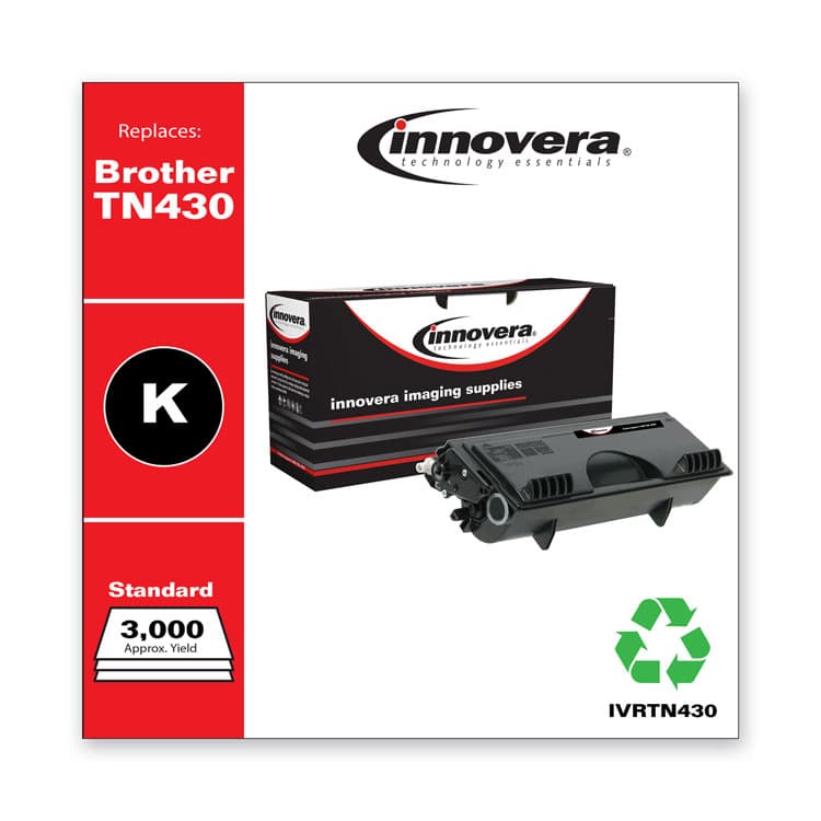 INNOVERA Remanufactured Black Toner, Replacement for TN430, 3,000 Page-Yield (IVRTN430) thumbnail 2