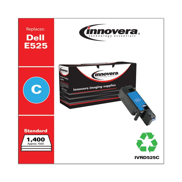 INNOVERA Remanufactured Cyan Toner, Replacement for 593-BBJU, 1,400 Page-Yield (IVRD525C) thumbnail 2