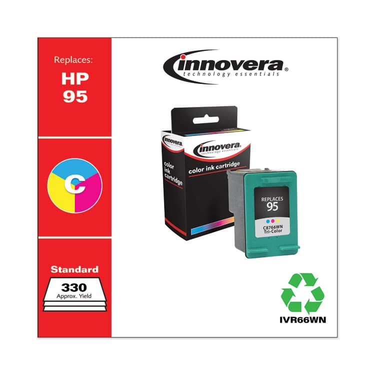 INNOVERA Remanufactured Tri-Color Ink, Replacement for 95 (C8766WN), 330 Page-Yield (IVR66WN) thumbnail 2