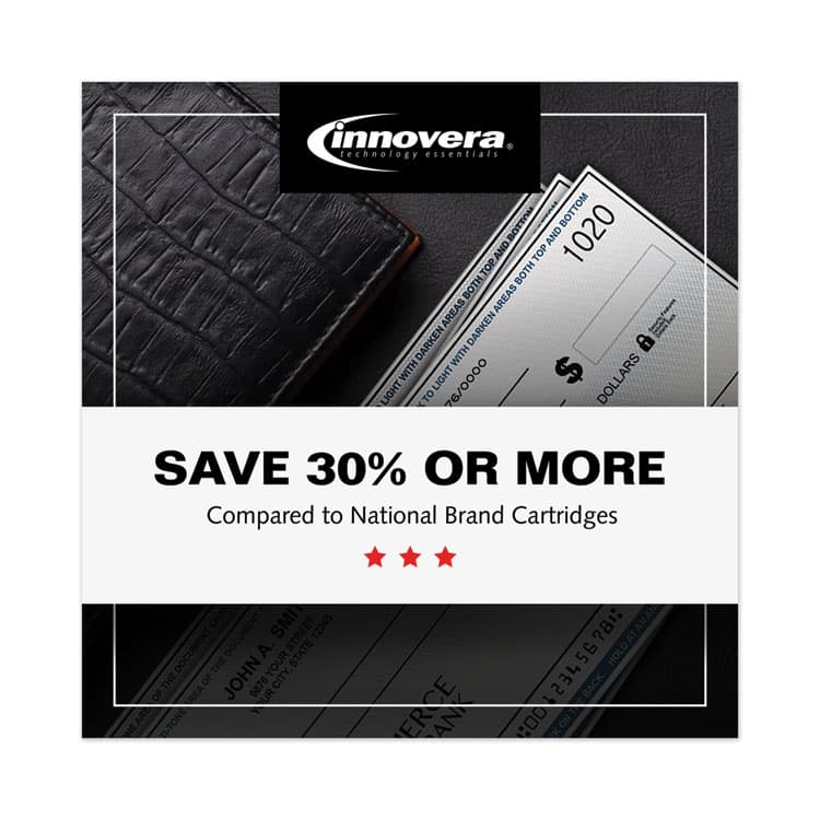 INNOVERA Remanufactured Black MICR Toner, Replacement for 83AM (CF283AM), 1,500 Page-Yield (IVRF283AM) thumbnail 3