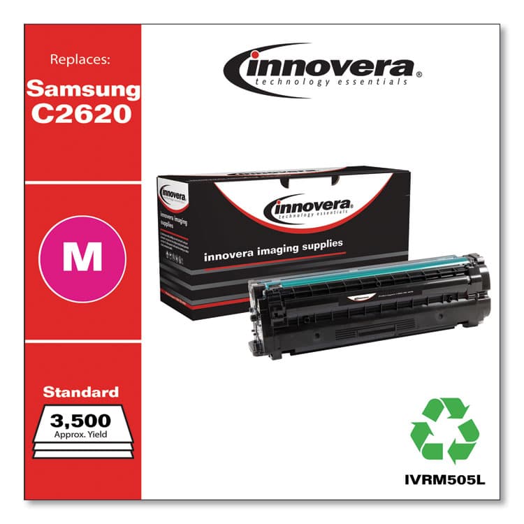 INNOVERA Remanufactured Magenta High-Yield Toner, Replacement for CLT-M505L (SU304A), 3,500 Page-Yield (IVRM505L) thumbnail 2