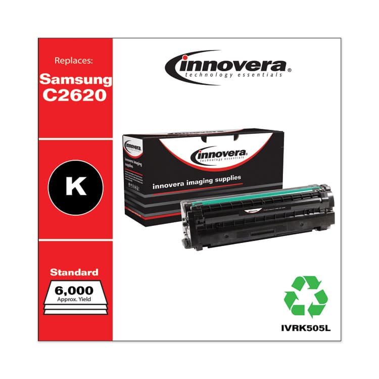 INNOVERA Remanufactured Black Toner, Replacement for C2620, 6,000 Page-Yield (IVRK505L) thumbnail 2