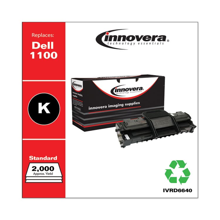 INNOVERA Remanufactured Black Toner, Replacement for 310-6640, 2,000 Page-Yield (IVRD6640) thumbnail 2