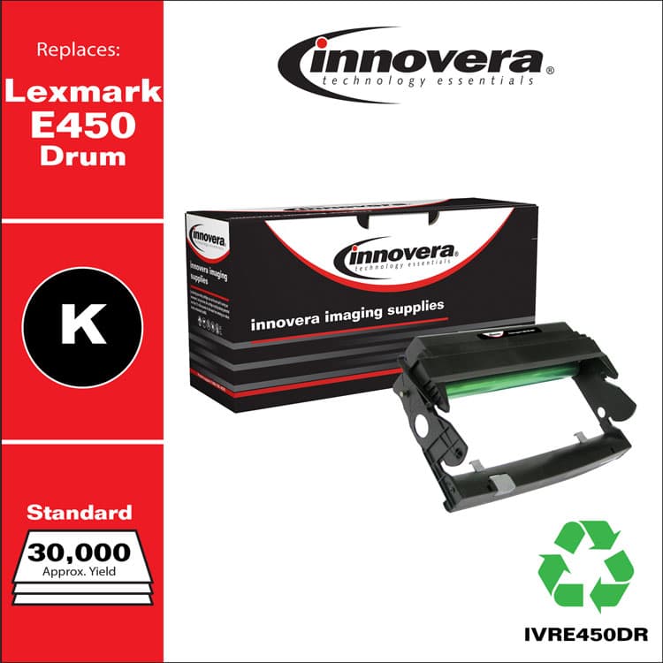 INNOVERA Remanufactured Black Drum Unit, Replacement for 310-8710, 30,000 Page-Yield (IVRE450DR) thumbnail 2