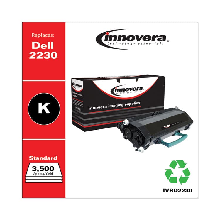 INNOVERA Remanufactured Black Toner, Replacement for 330-4130, 3,500 Page-Yield (IVRD2230) thumbnail 2