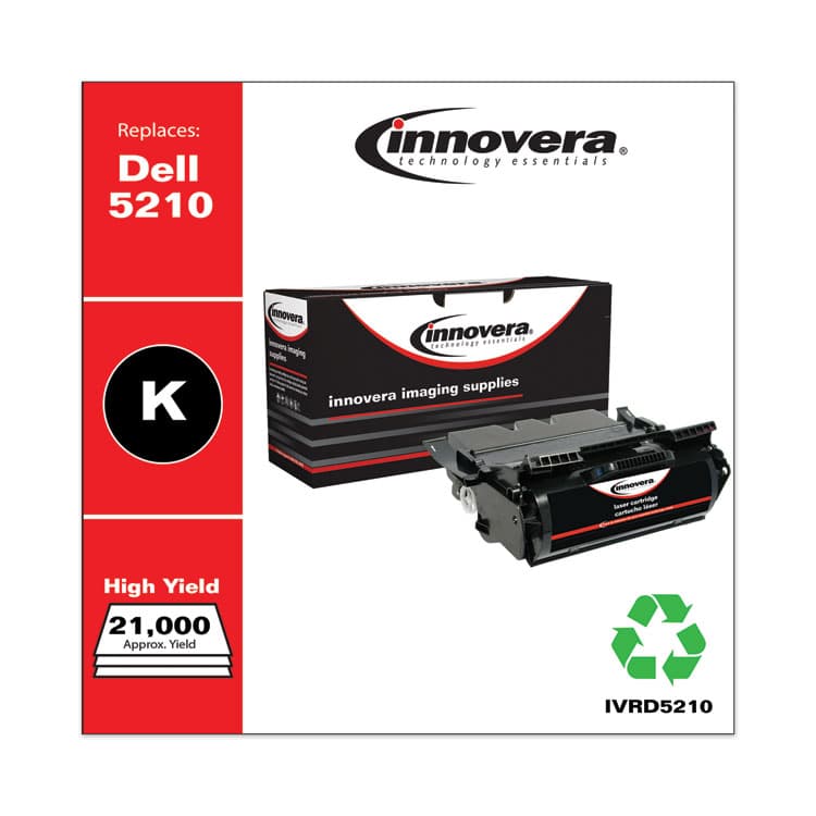 INNOVERA Remanufactured Black Toner, Replacement for 341-2915, 20,000 Page-Yield (IVRD5210) thumbnail 2