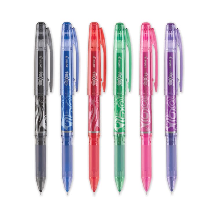 PILOT CORP. OF AMERICA FriXion Ball Erasable Gel Pen, Stick, Extra-Fine 0.5 mm, Assorted Ink and Barrel Colors, 6/Pack (PIL46524) thumbnail 2