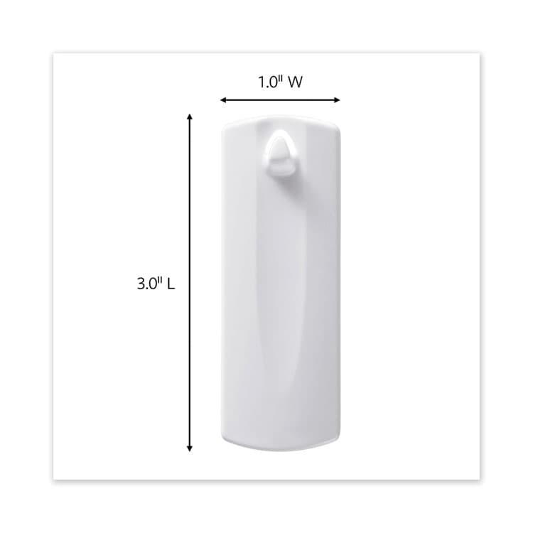 3M/COMMERCIAL TAPE DIV. Sawtooth Picture Hanger Value Pack, Large, Plastic, White, 5 lb Capacity, 3 Hooks and 6 Strips/Pack (MMM70005152858) thumbnail 2