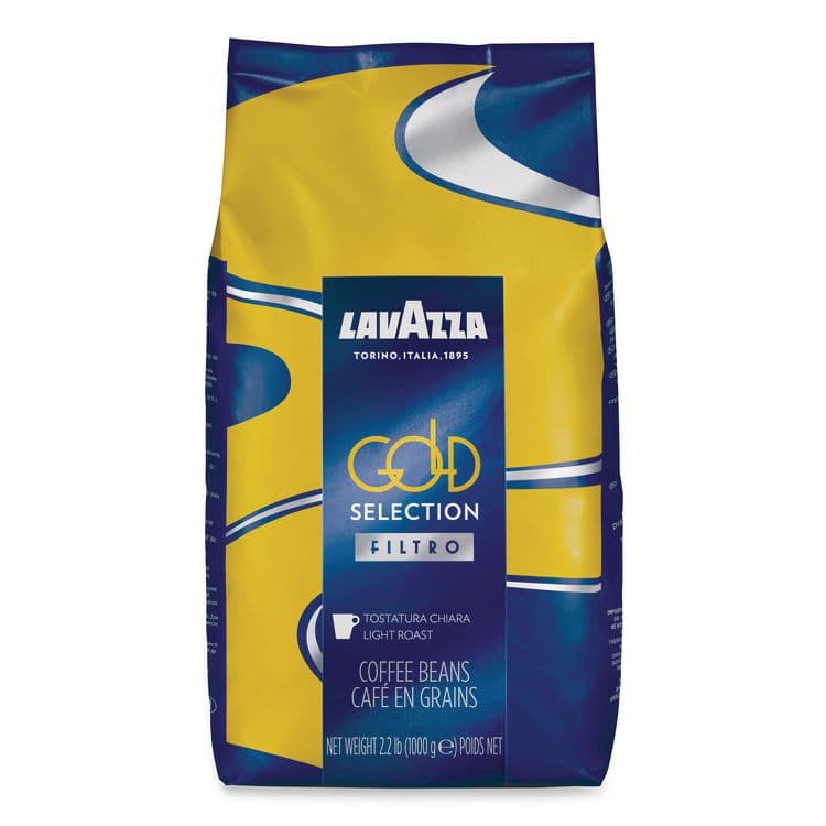 LAVAZZA Gold Selection Whole Bean Coffee, Light and Aromatic, 2.2 lb Bag (LAV3427)