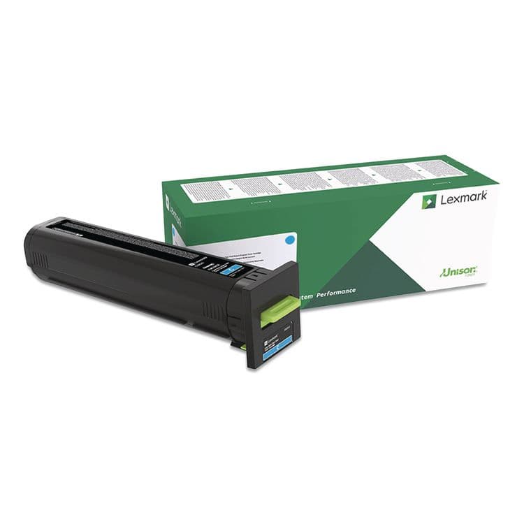 LEXMARK INT'L, . 82K0XCG Return Program Extra High-Yield Toner, 22,000 Page-Yield, Cyan (LEX82K0XCG)