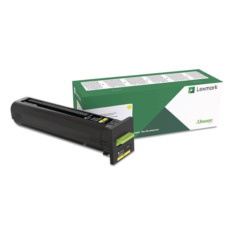 LEXMARK INT'L, . 82K0XYG Return Program Extra High-Yield Toner, 22,000 Page-Yield, Yellow (LEX82K0XYG)