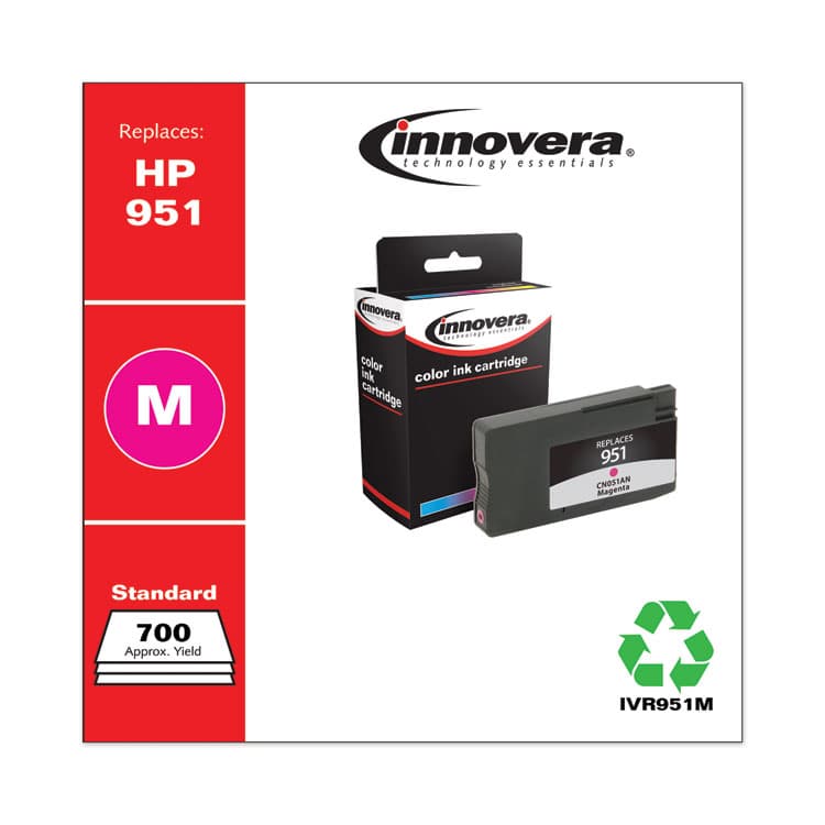 INNOVERA Remanufactured Magenta Ink, Replacement for 951 (CN051AN), 700 Page-Yield (IVR951M) thumbnail 2