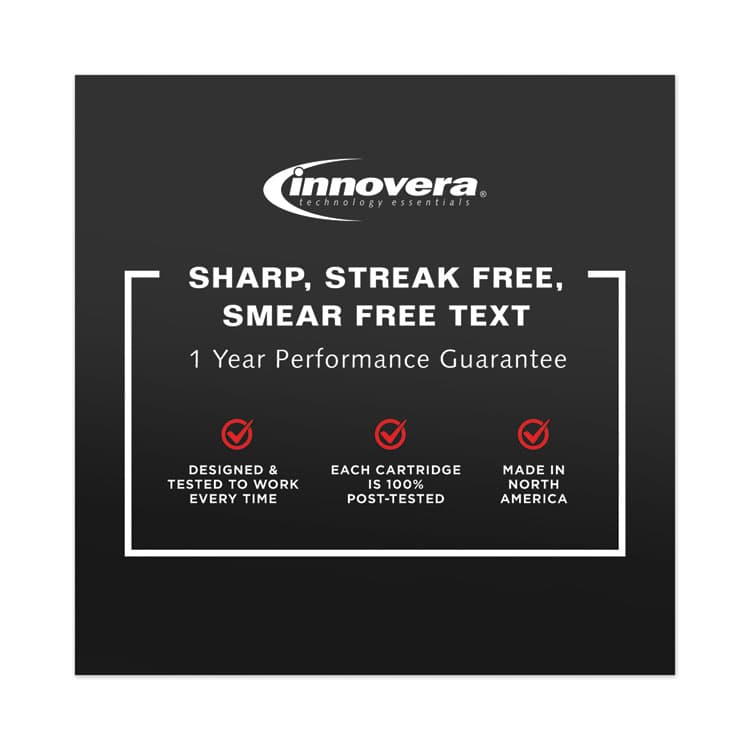 INNOVERA Remanufactured Black High-Yield Ink, Replacement for LC75BK, 600 Page-Yield (IVRLC75BK) thumbnail 4