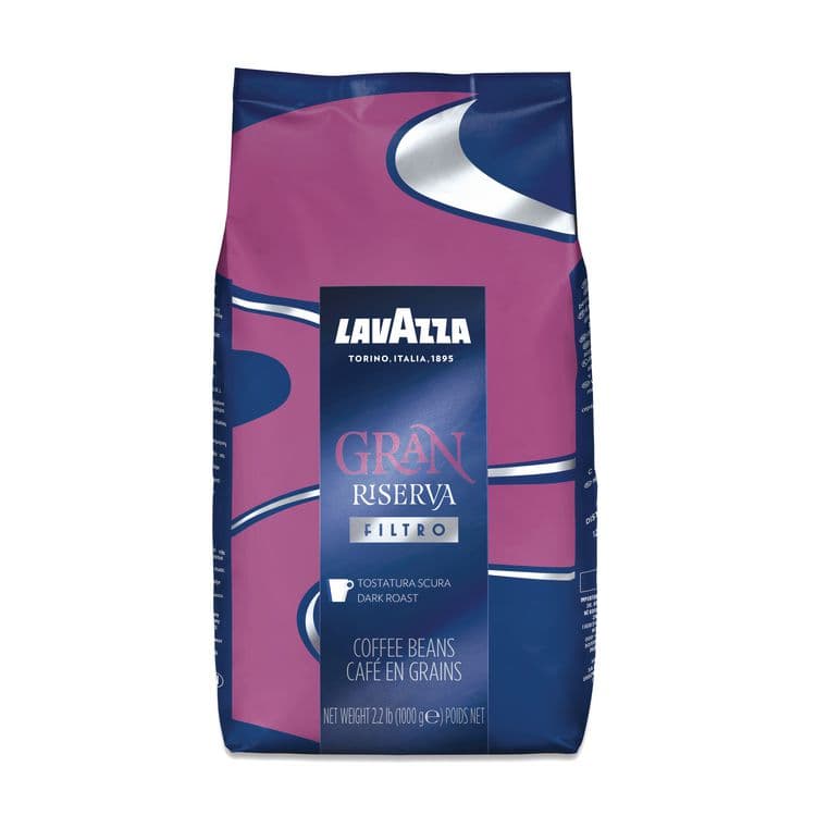 LAVAZZA Gran Riserva Whole Bean Coffee, Dark and Bold, 2.2 lb Bag (LAV3454)