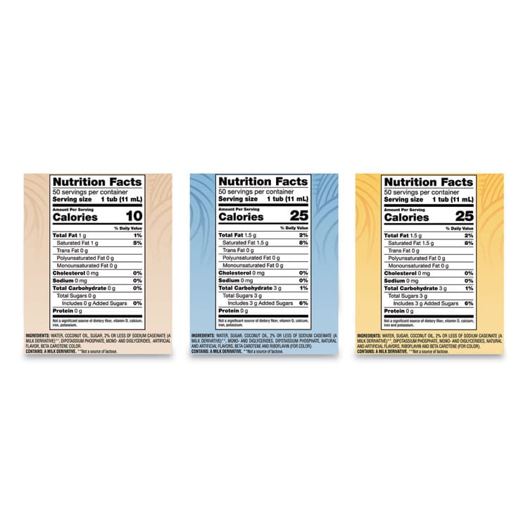 NESTLE Liquid Coffee Creamer, Assorted Flavors, 0.38 oz Mini Cups, 150/Carton (NES46193CT) thumbnail 3