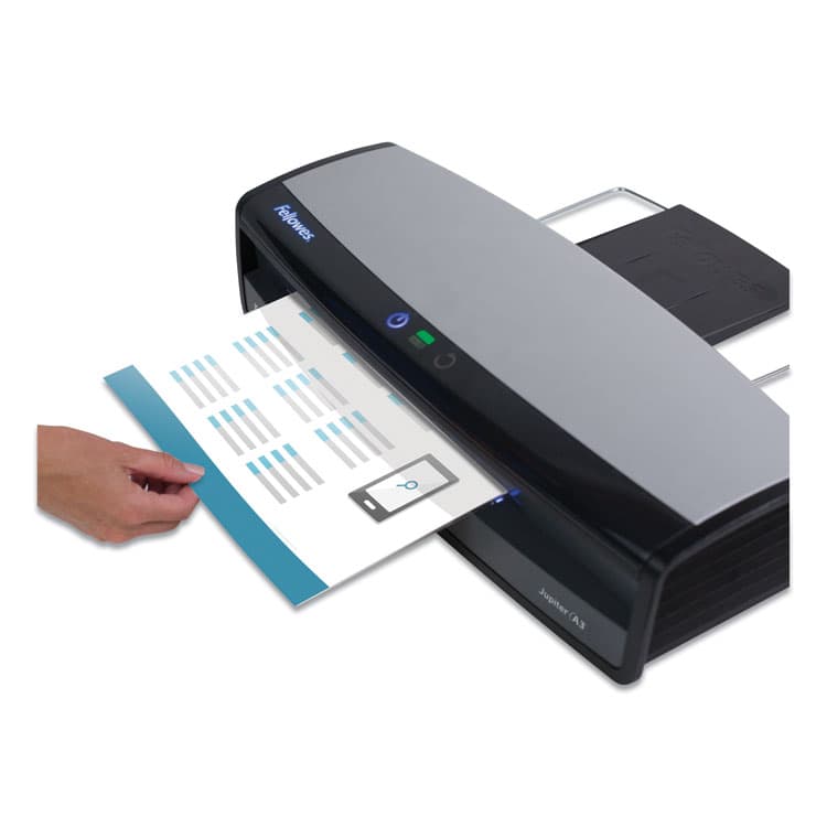 FELLOWES MFG. CO. Laminating Pouches, 5 mil, 9" x 11", Gloss Clear, 100/Pack (FEL5223001) thumbnail 3