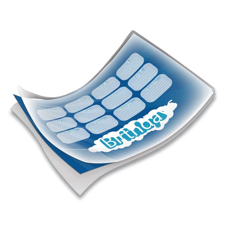 FELLOWES MFG. CO. Laminating Pouches, 3 mil, 9" x 11.5", Gloss Clear, 100/Pack (FEL5743301) thumbnail 2