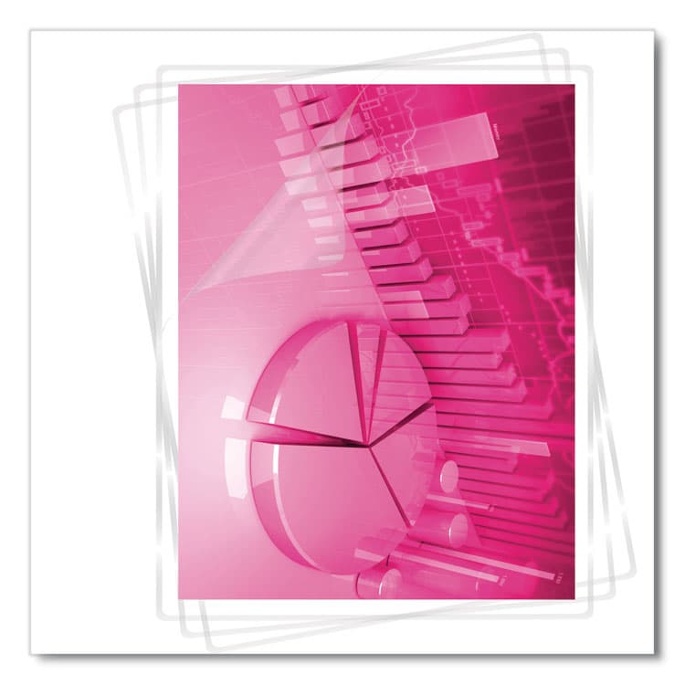 FELLOWES MFG. CO. Laminating Pouches, 10 mil, 9" x 11.5", Gloss Clear, 50/Pack (FEL52042) thumbnail 2