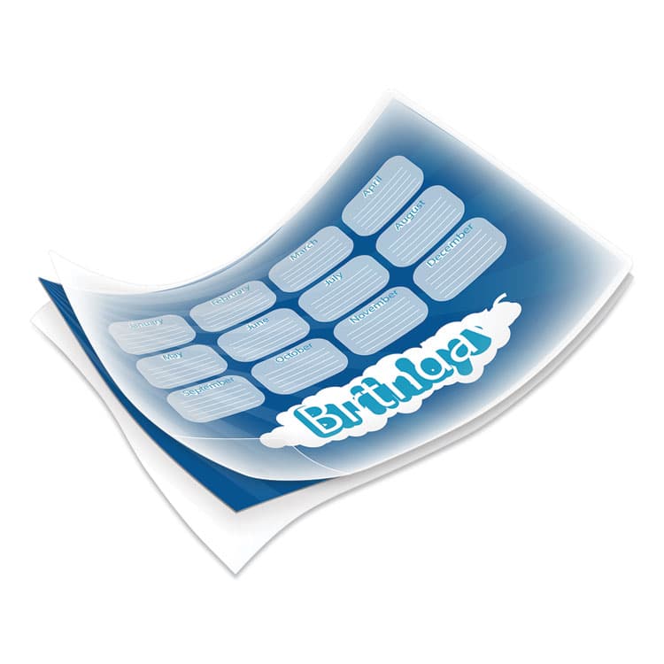 FELLOWES MFG. CO. Laminating Pouches, 3 mil, 9 x 11.5, Gloss Clear, 200/Pack (FEL5743401) thumbnail 2