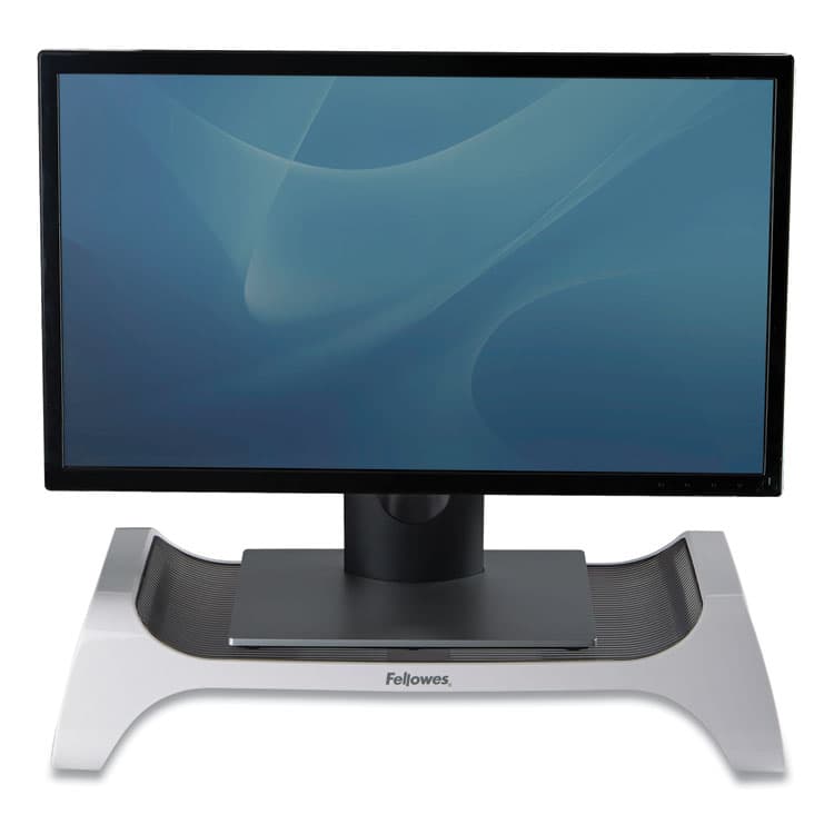 FELLOWES MFG. CO. I-Spire Series Monitor Lift, 20" x 8.88" x 4.88", White/Gray, Supports 25 lbs (FEL9311101) thumbnail 3
