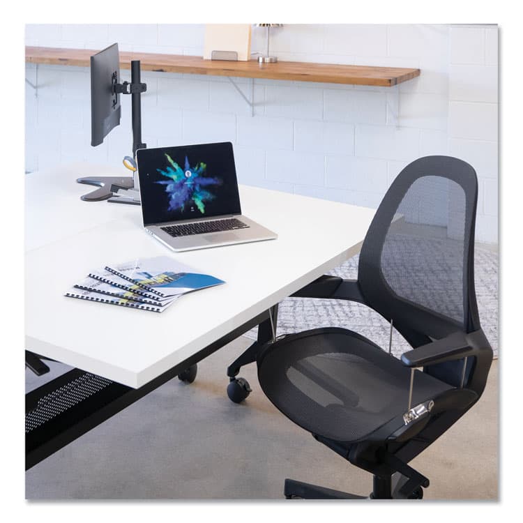 FELLOWES MFG. CO. Plastic Comb Bindings for 11 x 8.5 Documents, 19 Rings, 0.75" (150-Sheet) Capacity, Black, 100/Pack (FEL52367) thumbnail 4